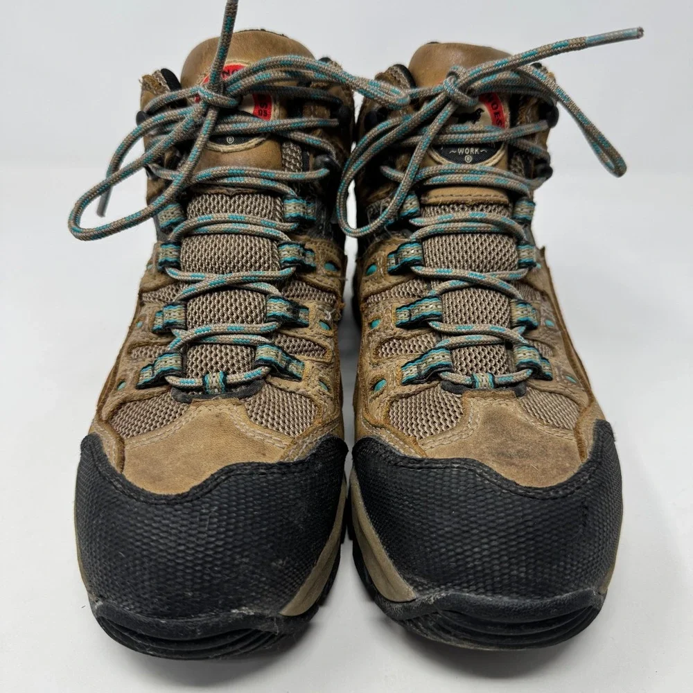 Red Wing Irish Setter Work Boots Two Harbors Aluminum Toe Women's Size‎ 6.5